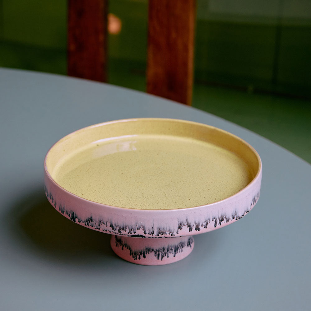 70´s ceramics, - Plato de presentación  - Burbuja