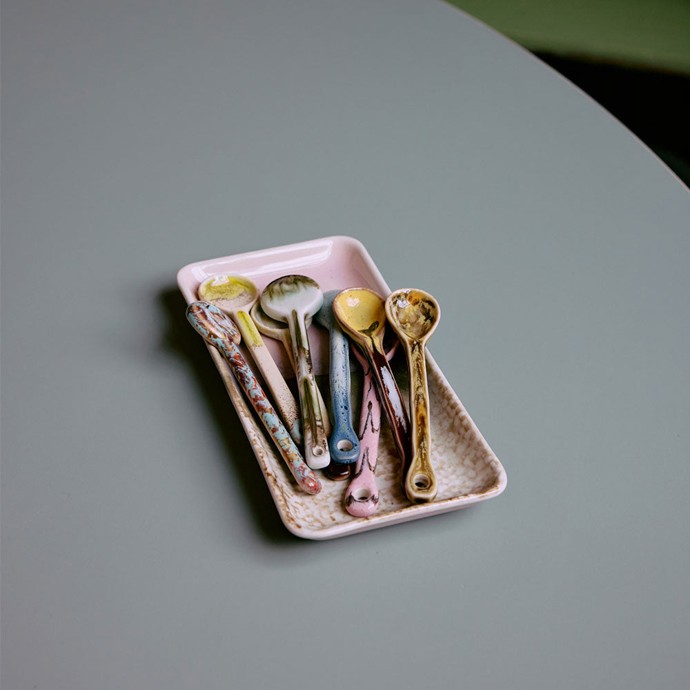 70´s ceramics - Set de 4 Cucharas de cerámica  - Blend