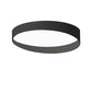 Plafón circular negro Edge