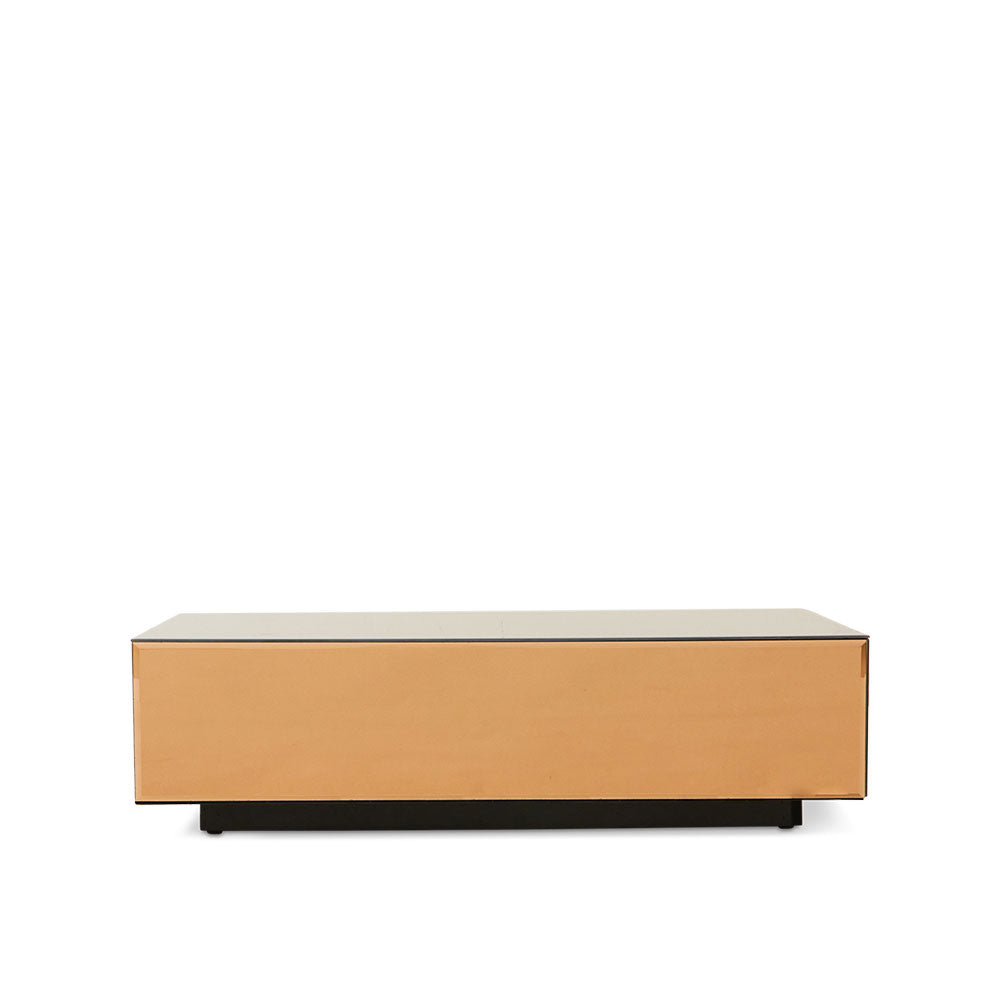Mesa de centro con bloques de espejo - Tom