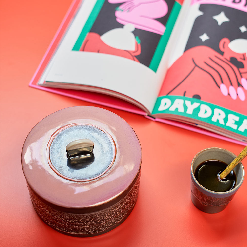 70´s ceramics, - Pote de galletas - Disco