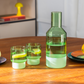 Vasos Jill verde, (2 unidades)