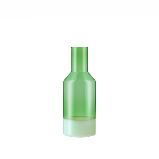Jarra de cristal Jill verde