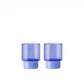 Vasos Jill azul, (2 unidades)