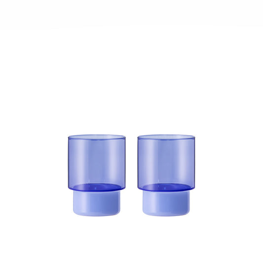 Vasos Jill azul, (2 unidades)