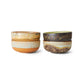 70s ceramics: Set de bowls "Drift" (juego de 4 unidades)
