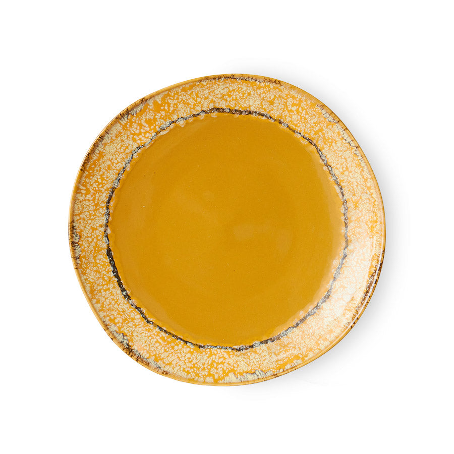 70s ceramics: Set de platos "Paradise" (juego de 2 unidades)