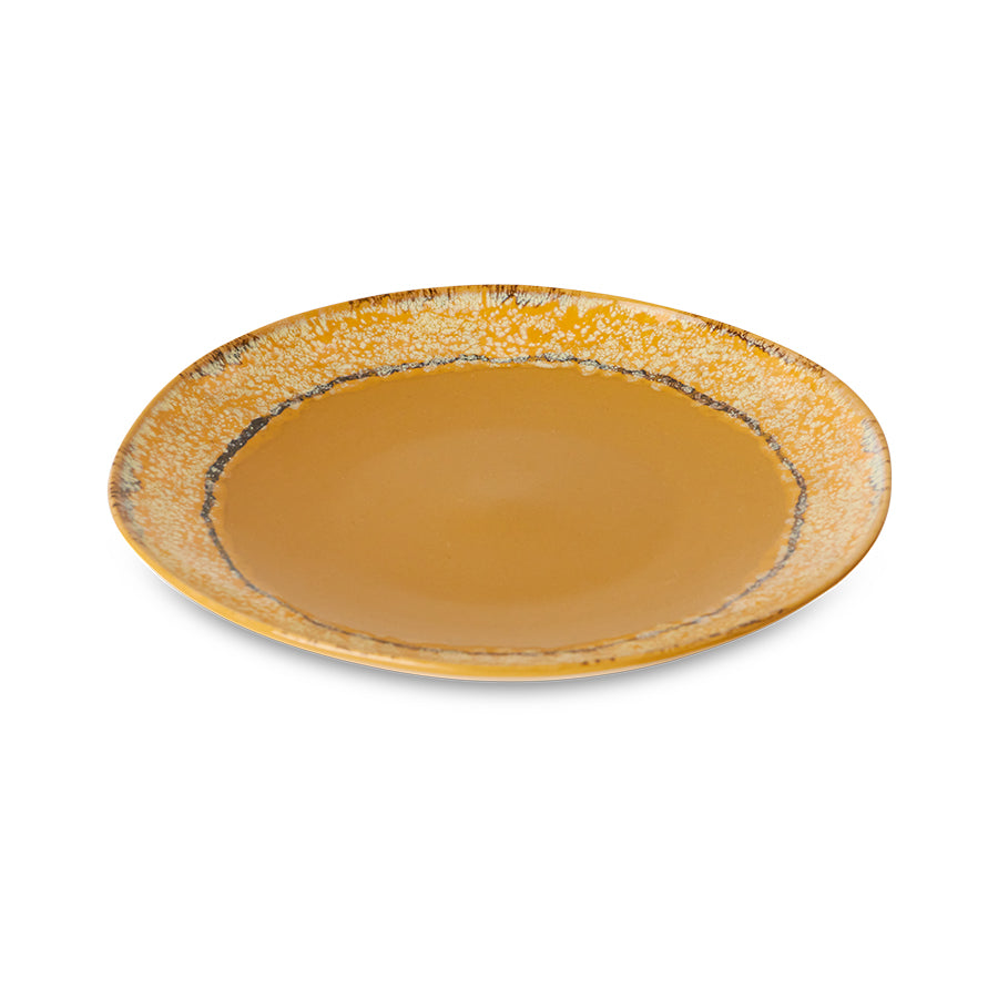 70s ceramics: Set de platos "Paradise" (juego de 2 unidades)