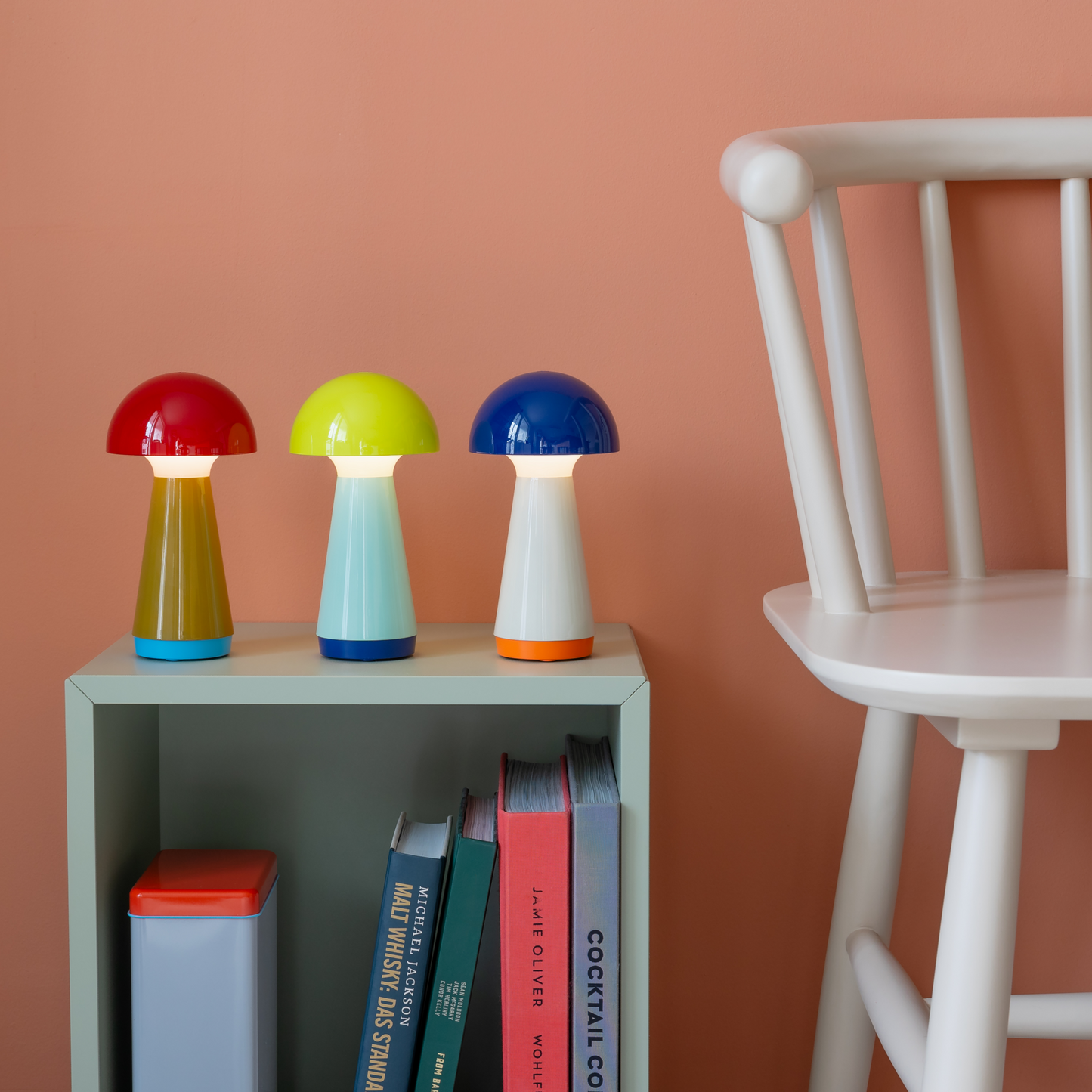 Lámpara de mesa Bobbi azul