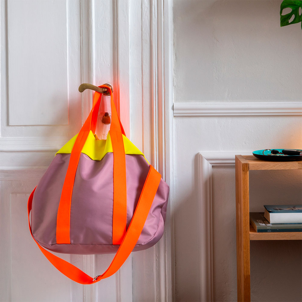 Bolso de mano lila 'Nelly'