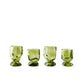 Set de 4 vasos - Esmeralda - por Nienke Sikkema