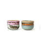 70´s ceramics, - Set de 4 mini Bowls - Renacimiento