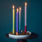 Juego de velas cónicas Dublin