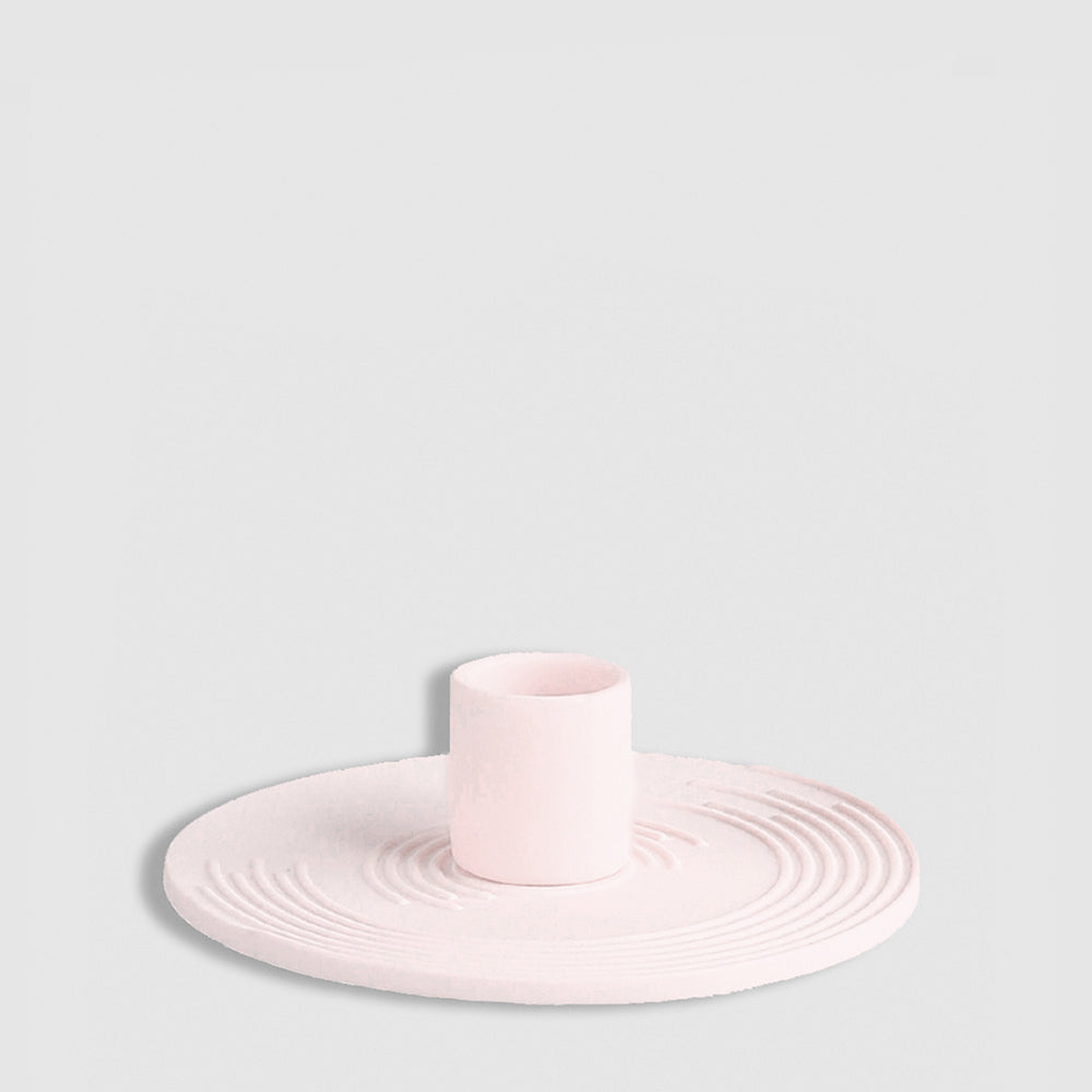 Candelabro cerámica rosado GY-242 