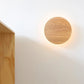 Apliqué metálico estilo madera Wooden light